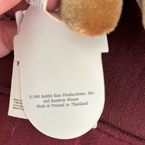 1985 Velveteen Rabbit plush animal set - Picture 5 of 6